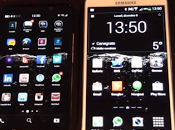 Samsung Galaxy Note Blackberry Z30: video confronto italiano