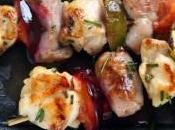 Spiedini pollo lime prugne