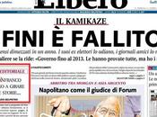 Notizie (probabilmente) erano: Belpietro “quelle strane storie Fini”