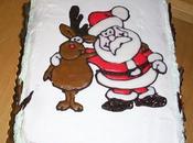 Babbo Natale braccetto Rudolph Miei Auguri