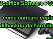 Guida modifica software custom firmware caricare copie backup
