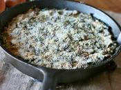 Frittata forno cavolo nero champignon Oven baked frittata with