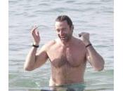 Hugh Jackman, anni, symbol tutto muscoli: foto spiaggia Sydney