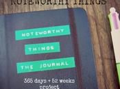 "NOTEWORTHY THINGS" (Fuji Instax Moleskine) days, weeks projects,