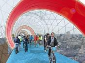 SkyCycle, Londra piste ciclabili attraversano cielo