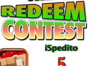 Nuovo Contest Codici Redeem l’Applicazione iSpedito