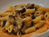 Pennette porcini crema zucca parmigiano reggiano