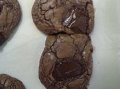 Dark chocolate cookies.