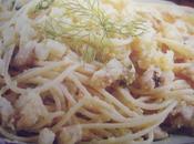 Spaghetti acciughe finocchi