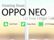 Oppo Neo: nuovo smartphone annunciato