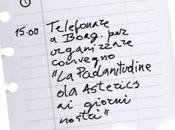 Qualcuno perde pagine dell’agenda
