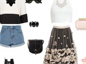 FASHION COST: Black, White Pink Flowers!!