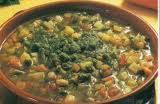 Minestrone invernale pesto