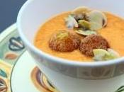 Crema Fredda Vongole Polpettine Pesce