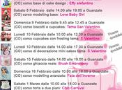 Corsi cake design: calendario febbraio marzo