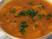 Zuppa miglio, lenticchie curcuma