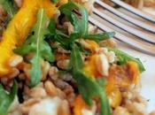 Farro zucca, rucola roquefort