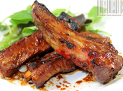 Costolette maiale glassate