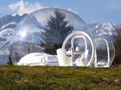 Vivere bolla? Ecco Crystal Bubble, tenda trasparente amanti campeggio