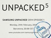 Samsung annuncia ufficialmente l’evento Unpacked 2014