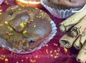 Muffins mele aromatizzati all'arancia cannella ricetta vegan