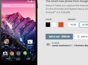 Nexus Rosso disponibile Google Play Prezzo disponibilità