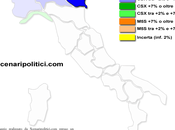 Sondaggio SCENARIPOLITICI gennaio 2014): VENETO, 39,0% (+13,8%), 25,2%, 25,0% crescita, torna primo partito