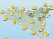 Sicilia: previsioni meteo, acquazzoni nella costa orientale. Temperature minime calo, miglioramenti tardo pomeriggio