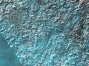 Marte: cirri alta quota ripresi dalla fotocamera HiRISE della sonda