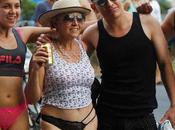 Medellín, persone ogni biancheria intima, celebrare Giornata senza Pantaloni