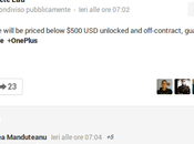 OnePlus costerà meno dollari