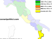 Sondaggio SCENARIPOLITICI gennaio 2014): CALABRIA, 33,4% (+0,6%), 32,8%, 24,0% primo partito calo, Forza Italia cresce fino 19%, bene