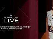 Ferragamo live: sfilata Salvatore streaming secondo punto vista fashion influencer