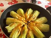 Fiori zucca ripieni (Fleurs courgette farcis)