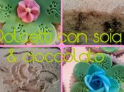 Dolcetti soia: torta soffice soia crema alle nocciole cupcake scaglie cioccolato