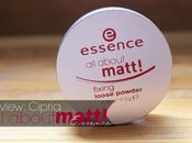 [Recensione:] Cipria about matt! Essence