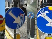 Street cartelli stradali: Clet arriva Napoli