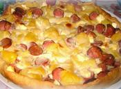 Torta salata wurstel patate