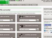 Come convertire online gratuitamente ogni tipo file audio, video, documenti archivi