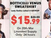 ‘Romwe’ Botticelli’s Venus Sweatshirt have never seen before!