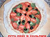 finta pizza cavolfiore