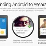 Google annuncia Android Wear