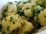 Patate prezzemolate, boccone ricordi.