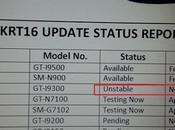 Android 4.4.2 Galaxy marcia indietro rilascio