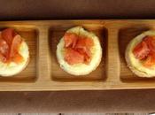 Mini cheesecake salmone