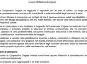 SERVIZI DOMICILIARI: RACCONTARE RACCONTARSI aprile 2014 Spazio Seicentro Savona Milano Orario 14.30 -17.30, iniziativa Cogess
