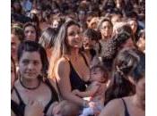Gran Tetada”: mamme Cile allattano pubblico protesta (foto)