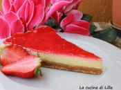 Dolci cucchiaio: Cheesecake cotta alle fragole