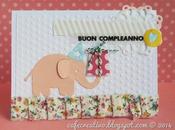 Card Compleanno elefantino