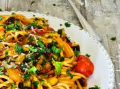 Spaghetti ratatouille verdure